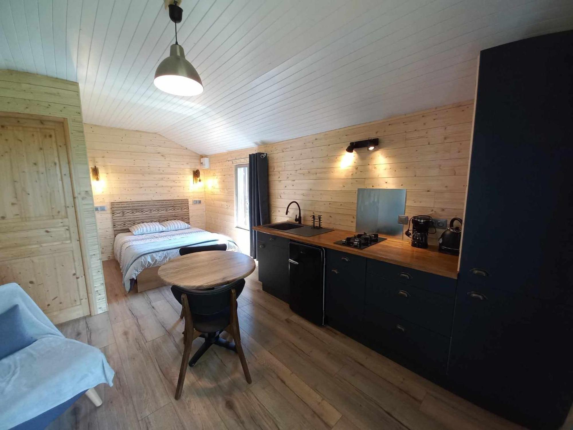 Le Petit Chalet Du Macquart P.O.A. Ranch, 2 A 3 Pers, Saint-Martin-de-Fugeres Exterior photo