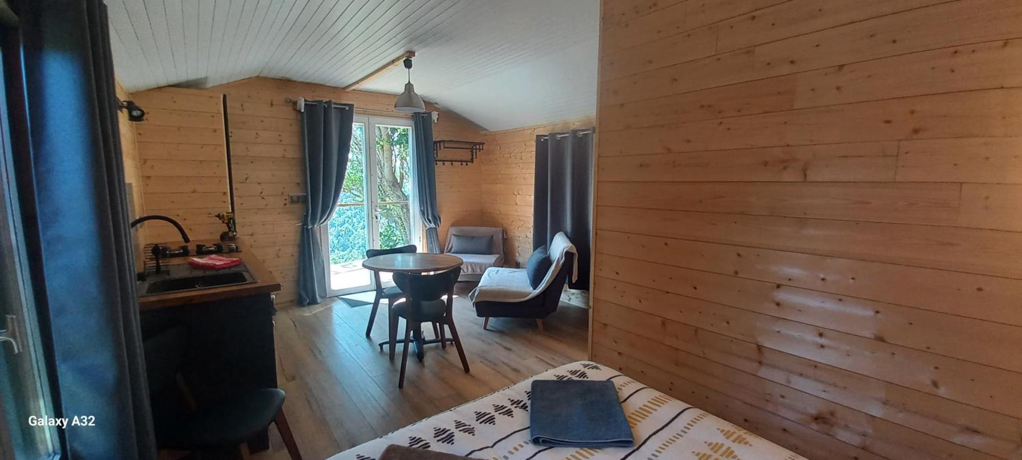 Le Petit Chalet Du Macquart P.O.A. Ranch, 2 A 3 Pers, Saint-Martin-de-Fugeres Exterior photo